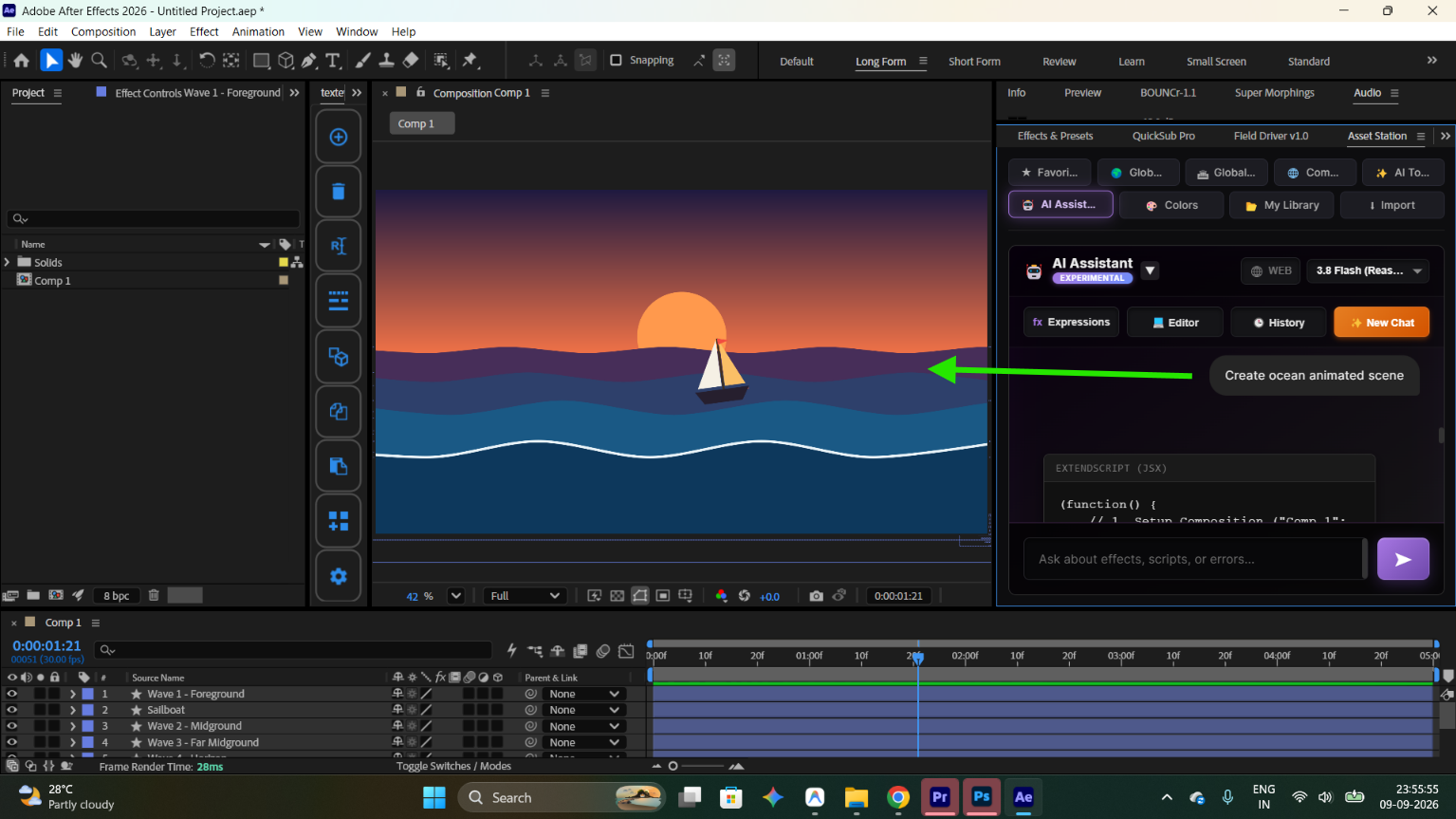 Asset Station Gemini AI Assistant and Expression Generator IDE